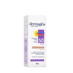 DERMAGLOS FACIAL FPS50 50GR TONO MEDIO