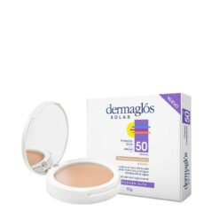 DERMAGLOS SOLAR FPS50 FACIAL Tono 1 Base Compacta 10GR
