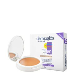 DERMAGLOS SOLAR FPS50 FACIAL Tono 2 Base Compacta 10GR