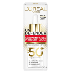 L’Oréal Paris UV Defender Sérum Invisible Protector Solar FPS 50+