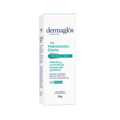 Dermaglos Gel Hidratación Diaria Piel Mixta a Grasa de Día y Noche