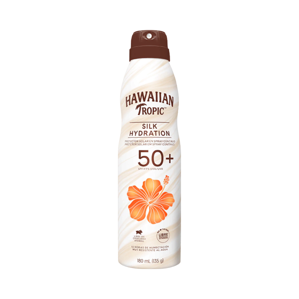 Hawaiian Tropic Silk Hydration Continuous Spray F50+ 180Ml